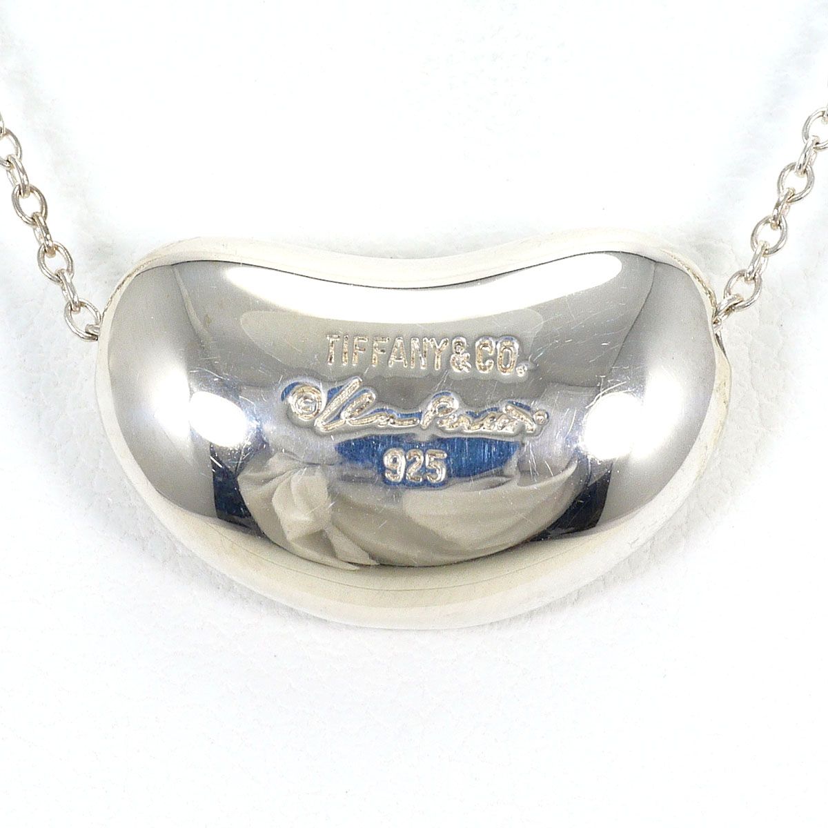 Tiffany & Co Bean 925 Sterling Silver Necklace 43 — view 3