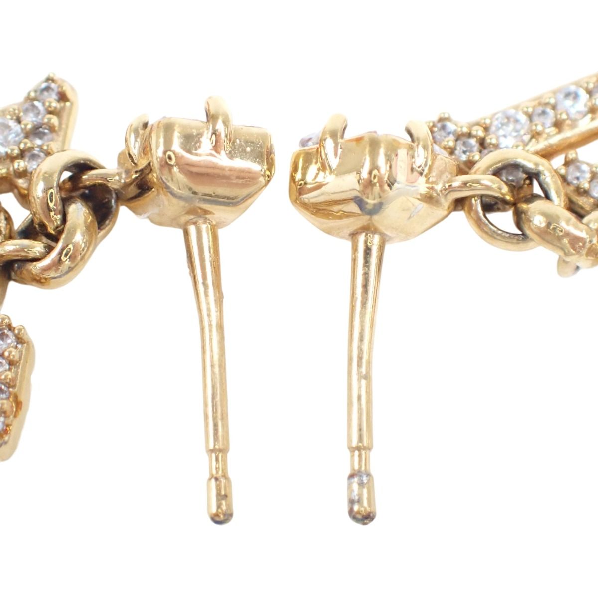 Louis Vuitton Earrings LV Gold — view 6
