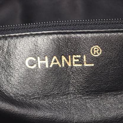 Chanel Shoulder Bag Mademoiselle Black Lambskin Fringe Chain — view 4