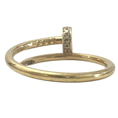 Cartier Juste Ankle Ring Nail Diamond 55 Gold — view 3