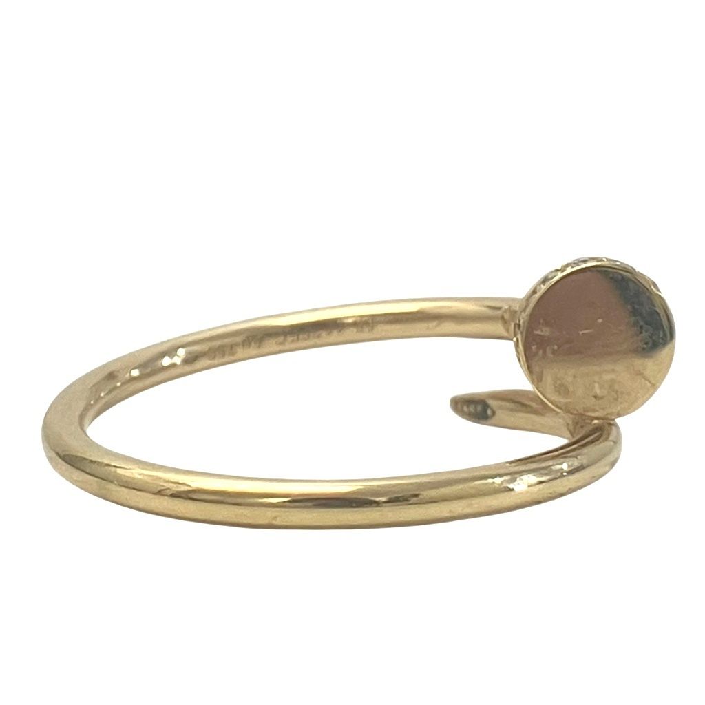 Cartier Juste Ankle Ring Nail Diamond 55 Gold — view 4