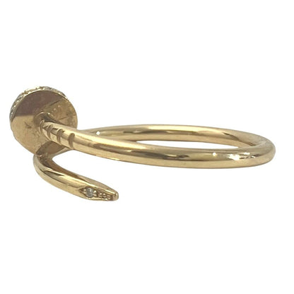 Cartier Juste Ankle Ring Nail Diamond 55 Gold — view 2