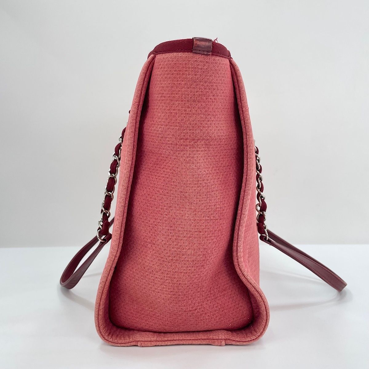 Chanel Tote Bag Deauville Pink — view 6