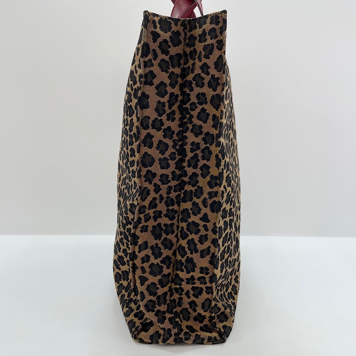 Fendi Handbag Leopard Brown — view 6