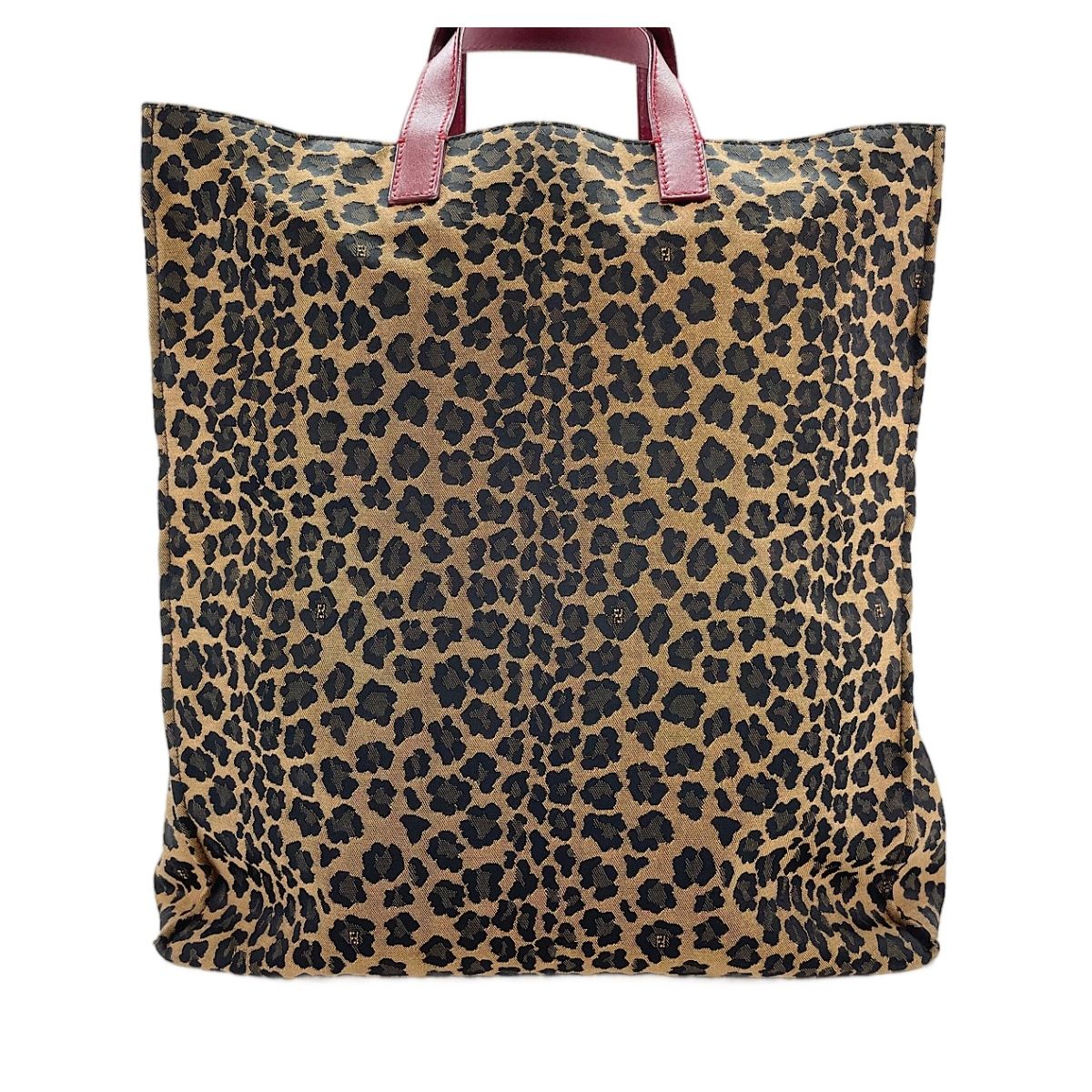 Fendi Handbag Leopard Brown — view 3