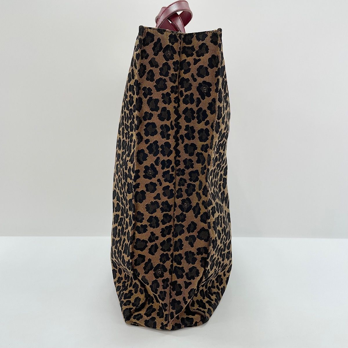 Fendi Handbag Leopard Brown — view 5