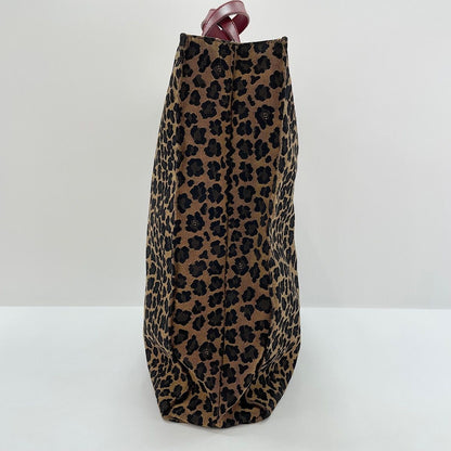 Fendi Handbag Leopard Brown — view 5