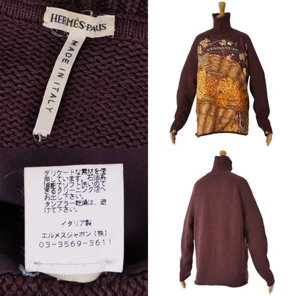 Hermes Knit Martin Margiela Era Sweater High Neck All Over Pattern — view 8