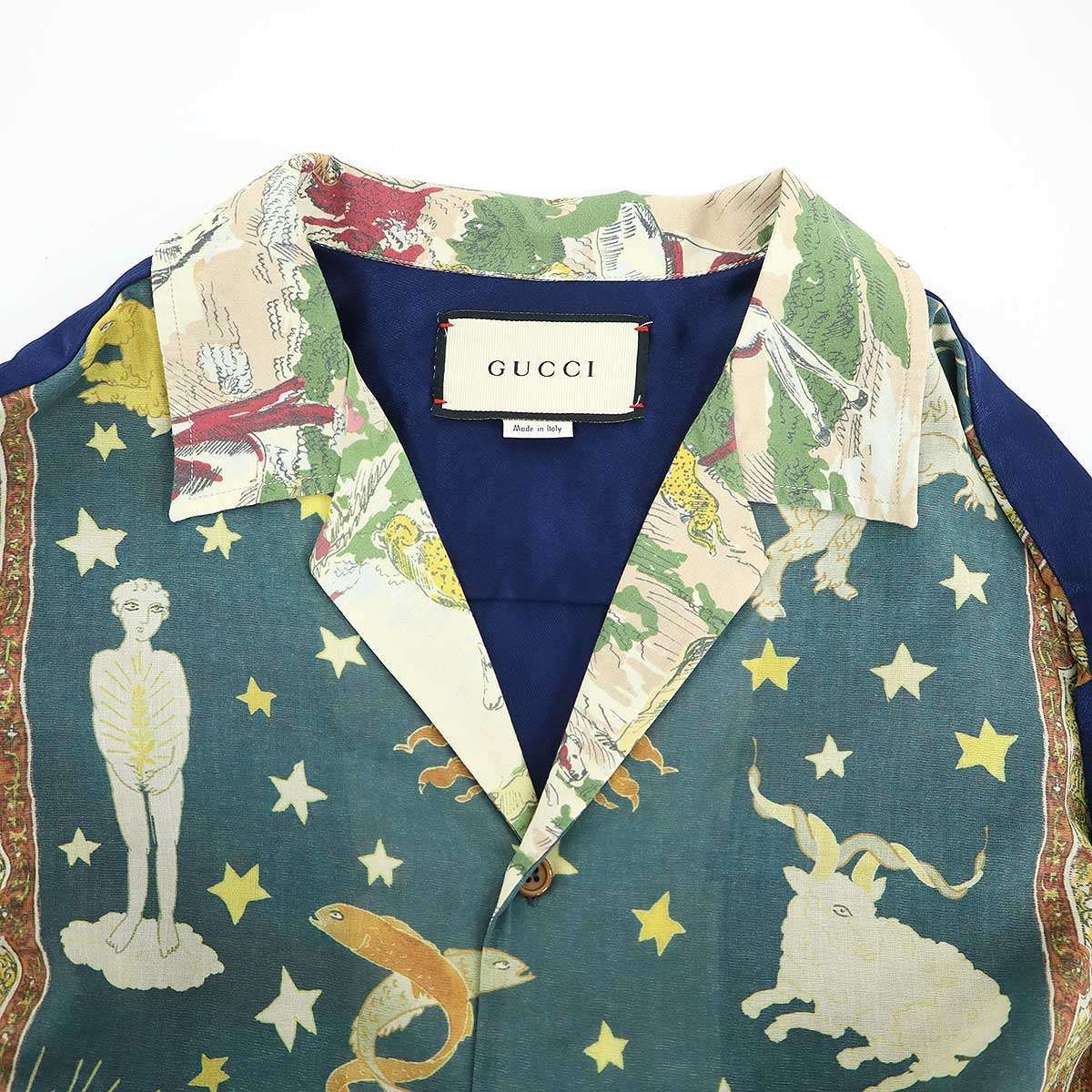 Gucci Zodiac Shirt Blue 46 — view 4