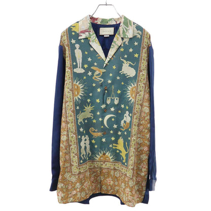 Gucci Zodiac Shirt Blue 46