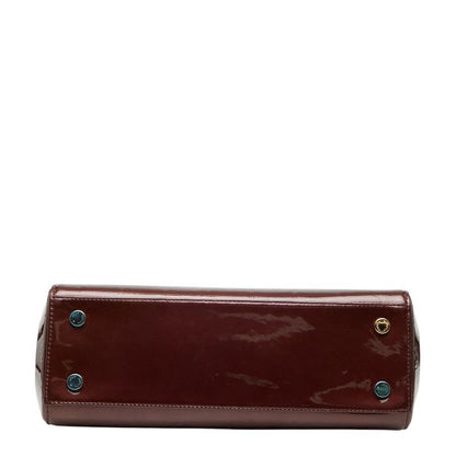 Louis Vuitton Monogram Vernis Blair MM 2-Way Shoulder Bag Rouge Fauvist Patent — view 3