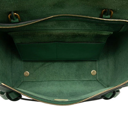 Celine Belt Bag 2-Way Green Leather — view 4