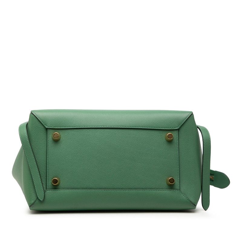 Celine Belt Bag 2-Way Green Leather — view 3