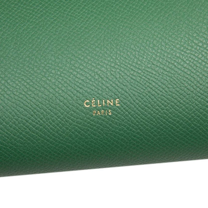 Celine Belt Bag 2-Way Green Leather — view 5