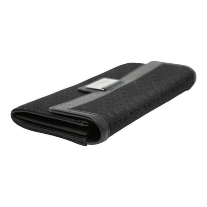 Dior Trotter Wallet Black Canvas Leather — view 7