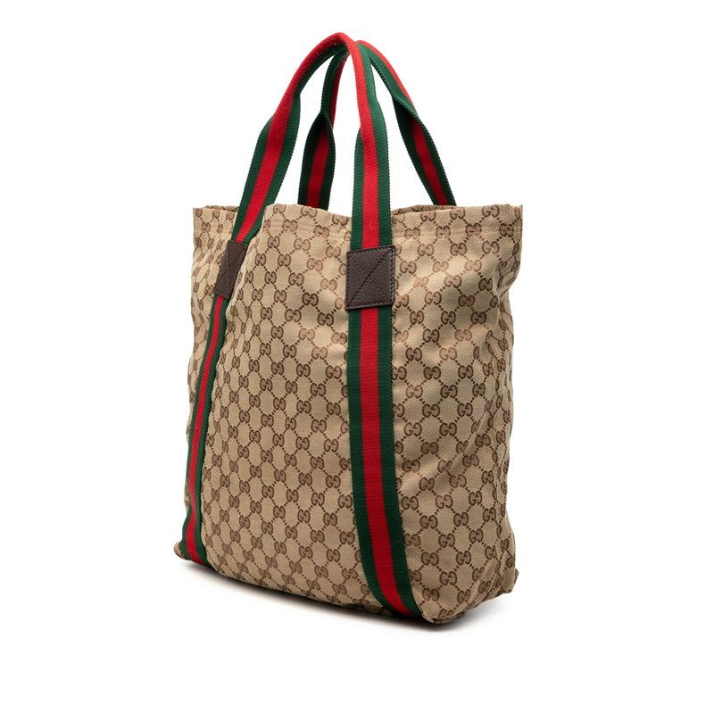 Gucci GG Canvas Tote Bag Beige — view 2