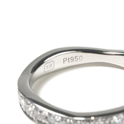 Harry Winston Pave Wave Band Ring Micro Diamond Silver Marriage — view 4