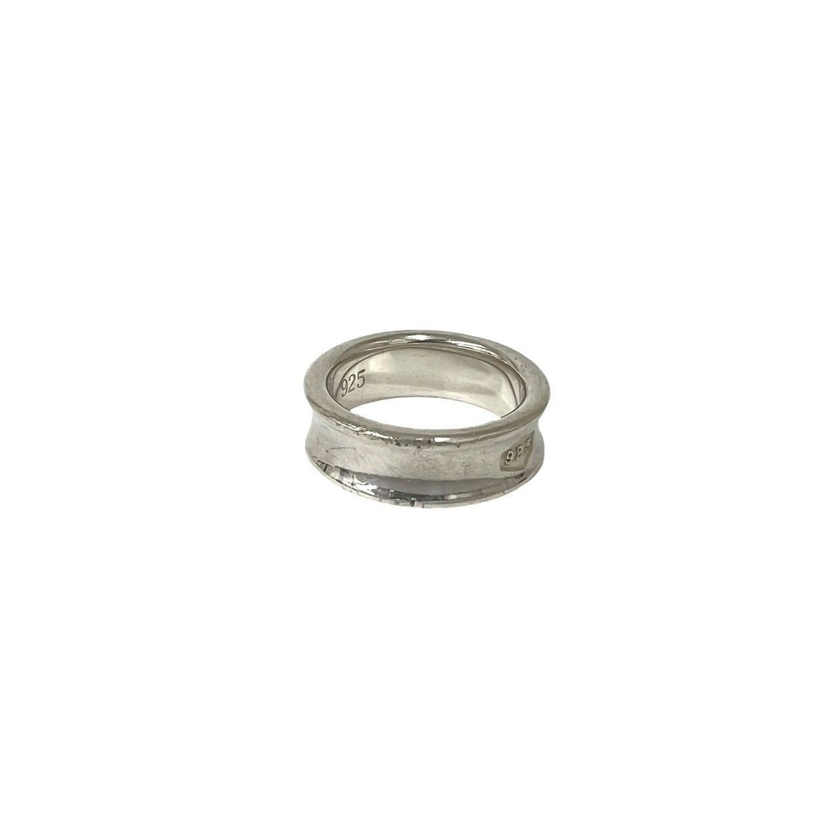 Tiffany & Co Vintage Narrow Ring 925 Sterling Silver — view 5