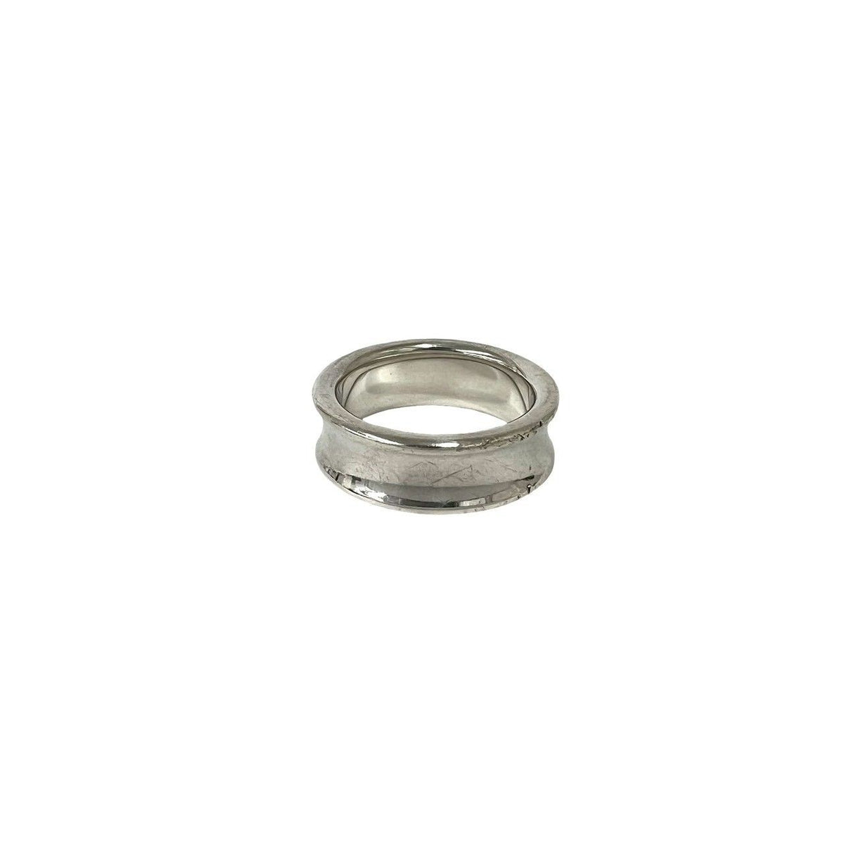 Tiffany & Co Vintage Narrow Ring 925 Sterling Silver — view 6