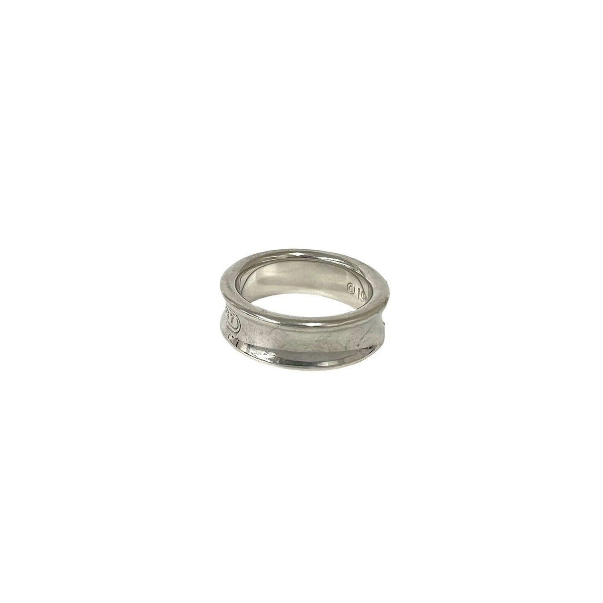 Tiffany & Co Vintage Narrow Ring 925 Sterling Silver — view 4