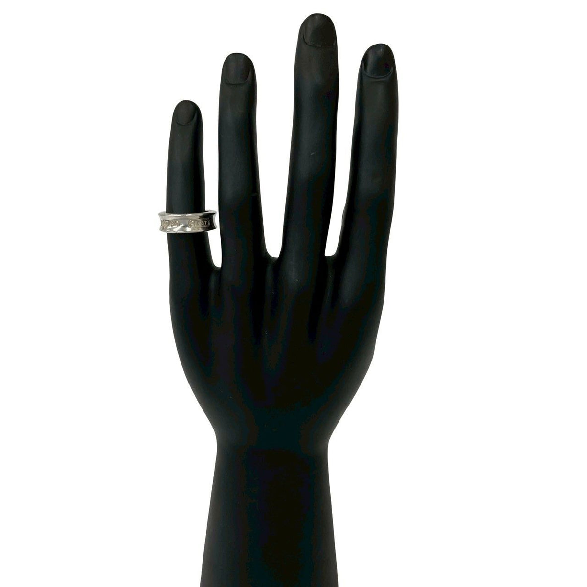 Tiffany & Co Vintage Narrow Ring 925 Sterling Silver — view 2