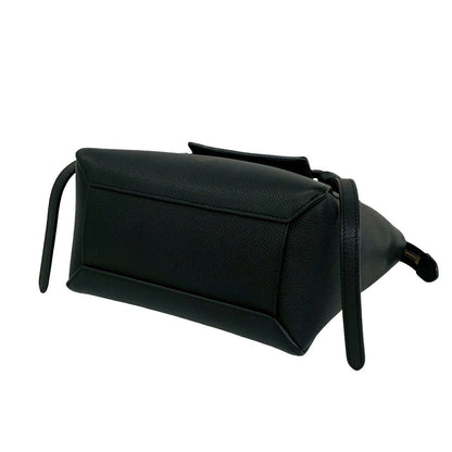 Celine Belt Bag Nano Leather 2-Way Mini Black — view 8