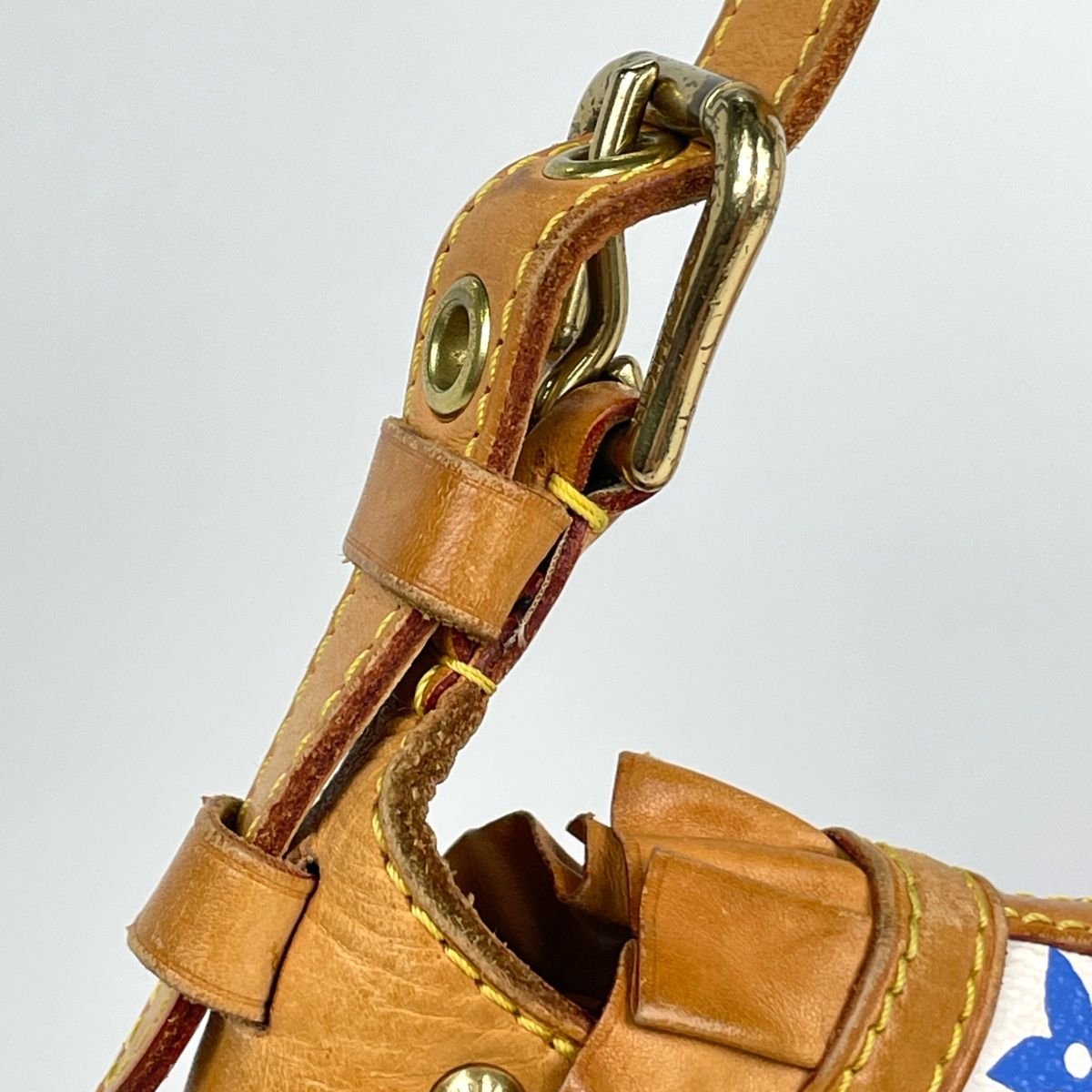 Louis Vuitton Leonor Shoulder Bag Monogram Multicolor Blanc — view 7
