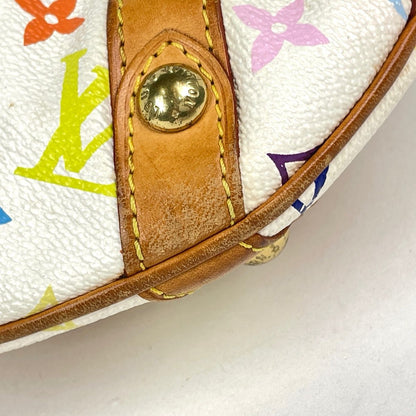 Louis Vuitton Leonor Shoulder Bag Monogram Multicolor Blanc — view 3