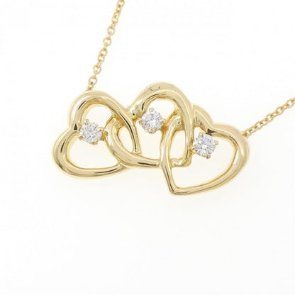Tiffany & Co Triple Open Heart Necklace — view 3