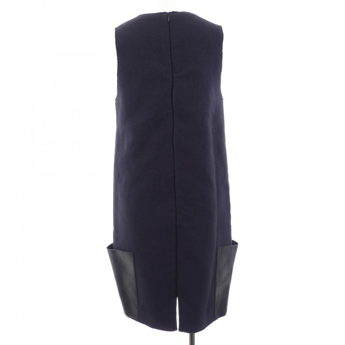 Celine Dress Navy — view 2