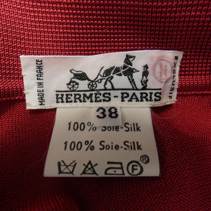 Hermes Vintage Jonques Et Sampans Twill Lane Polo — view 3