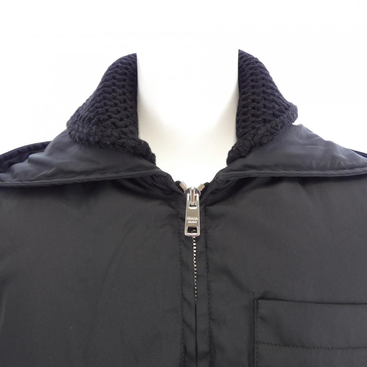 Prada Down Coat Black — view 5