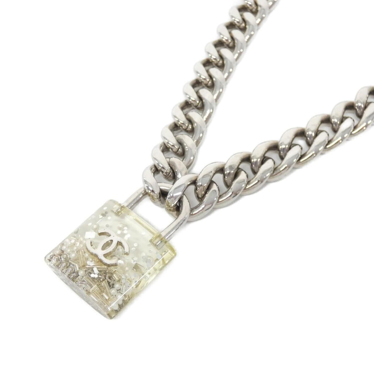 Chanel Necklace Silver