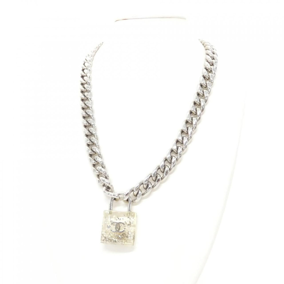 Chanel Necklace Silver — view 5