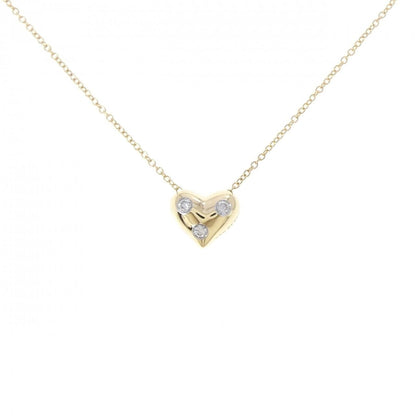 Tiffany & Co Dots Pinched Heart Necklace
