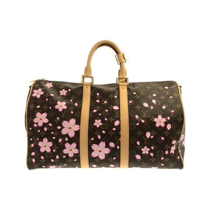 Louis Vuitton Monogram Cherry Blossom Keepall Bandouliere Boston Bag — view 2