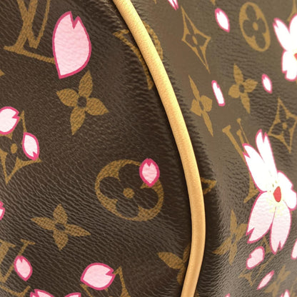 Louis Vuitton Monogram Cherry Blossom Keepall Bandouliere Boston Bag — view 6