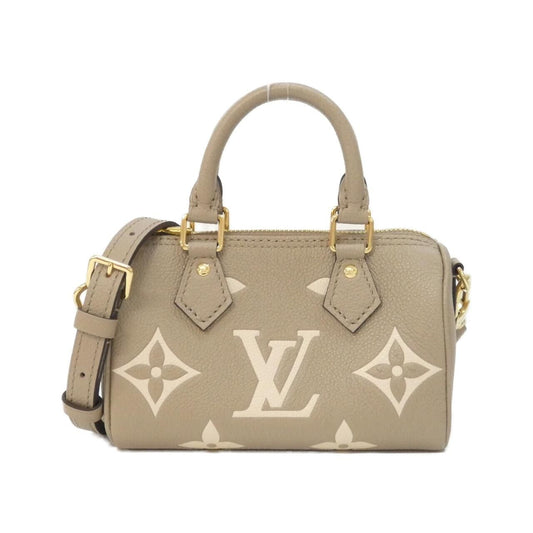 Louis Vuitton Bicolor Monogram Empreinte Nano Speedy Boston Bag