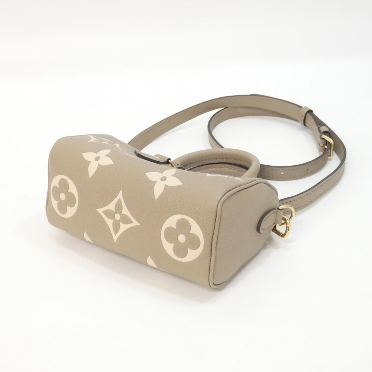Louis Vuitton Bicolor Monogram Empreinte Nano Speedy Boston Bag — view 2