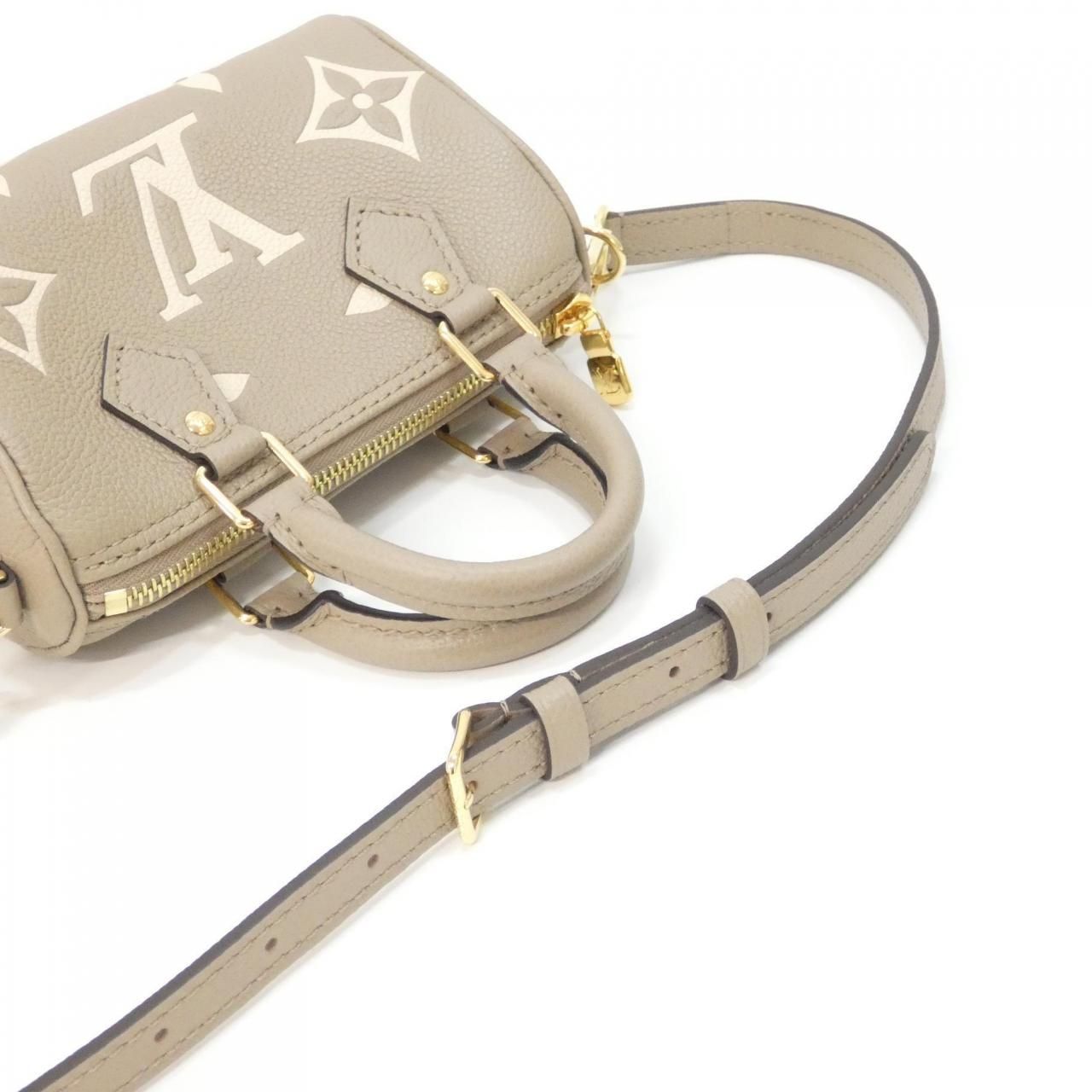 Louis Vuitton Bicolor Monogram Empreinte Nano Speedy Boston Bag — view 4