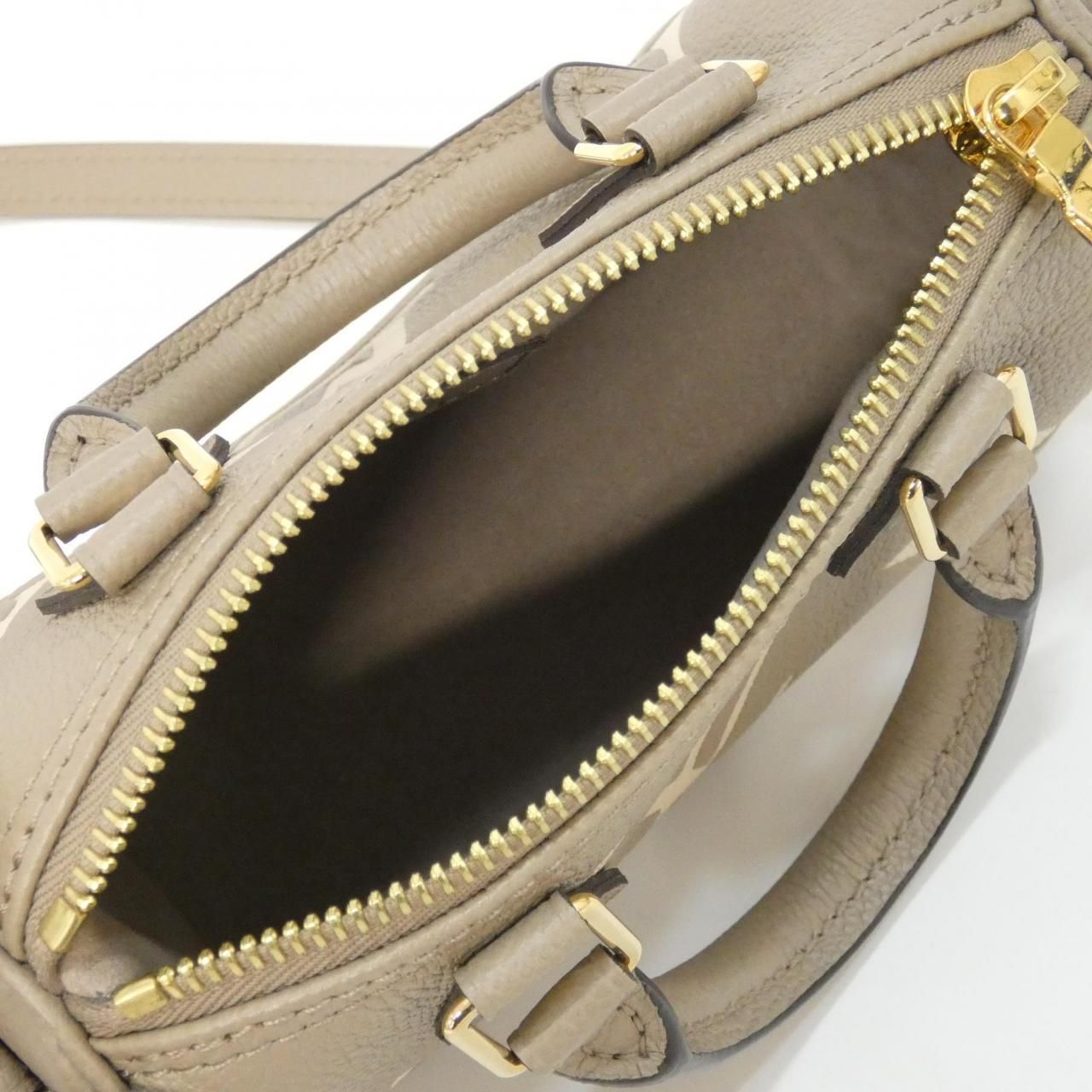 Louis Vuitton Bicolor Monogram Empreinte Nano Speedy Boston Bag — view 5