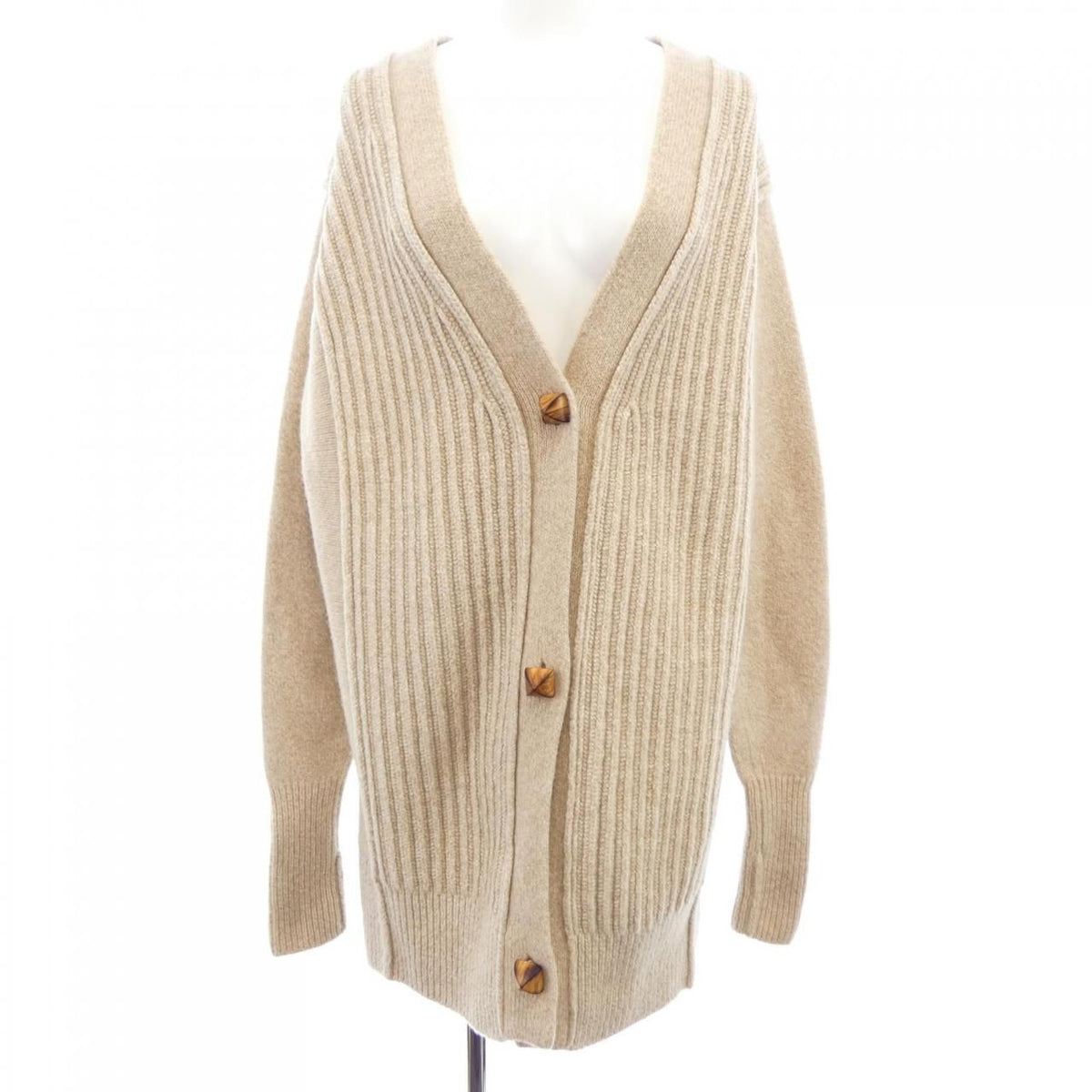 Hermes Medallion Long Cardigan