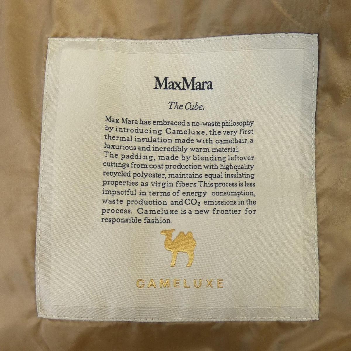 Max Mara Cameluxe Greenh the Cube Jacket — view 4