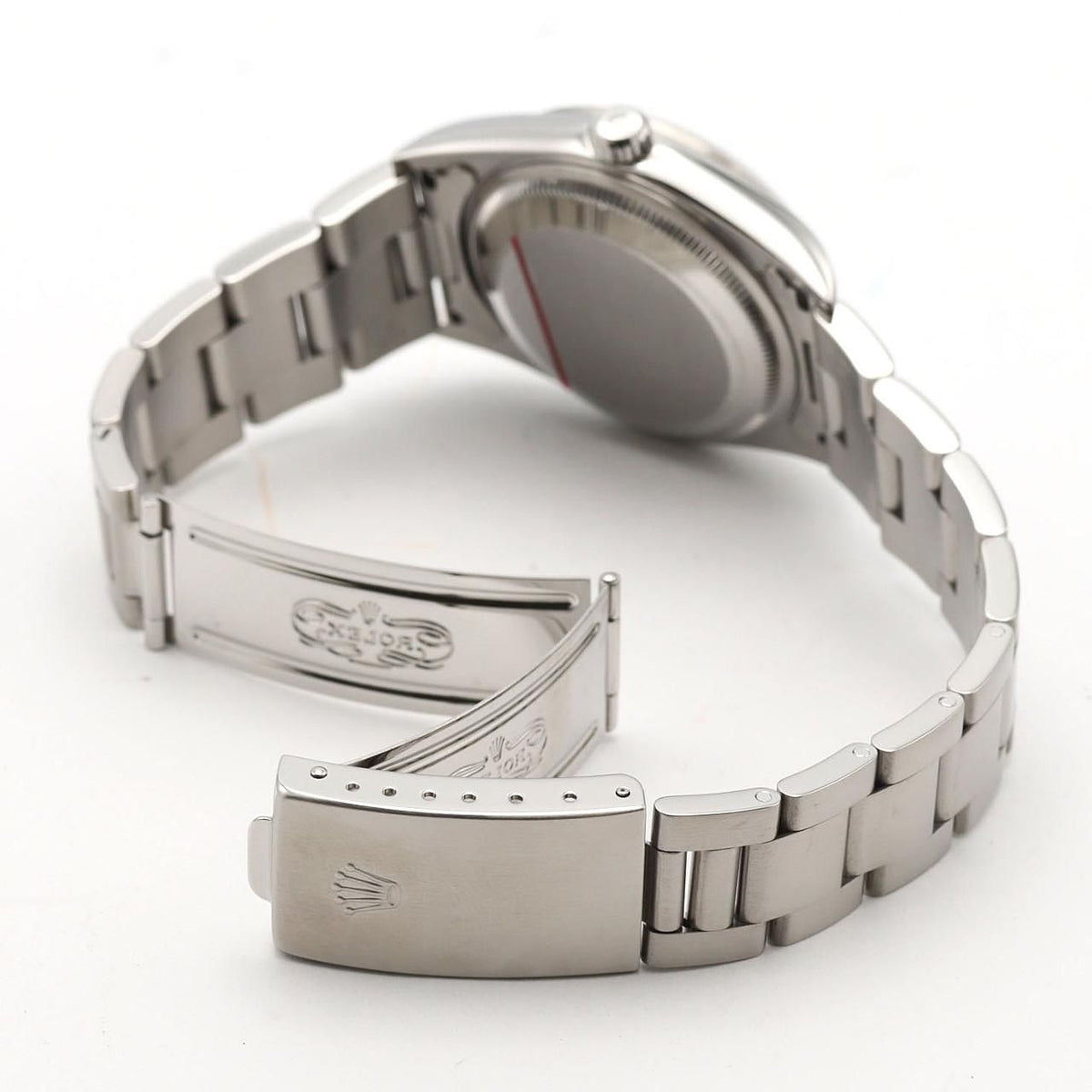 Rolex Oyster Perpetual Date SS Automatic Number Watch — view 7