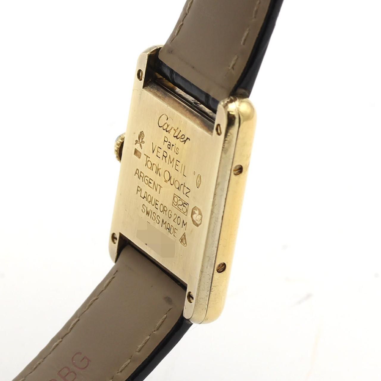 Cartier Must Tank SM Quartz Watch — view 6