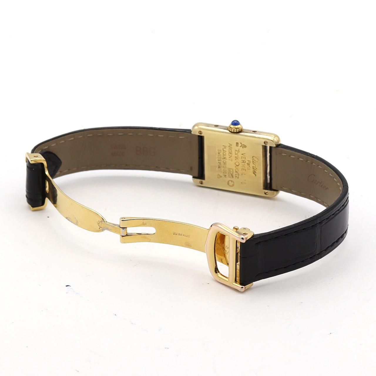 Cartier Must Tank SM Quartz Watch — view 7