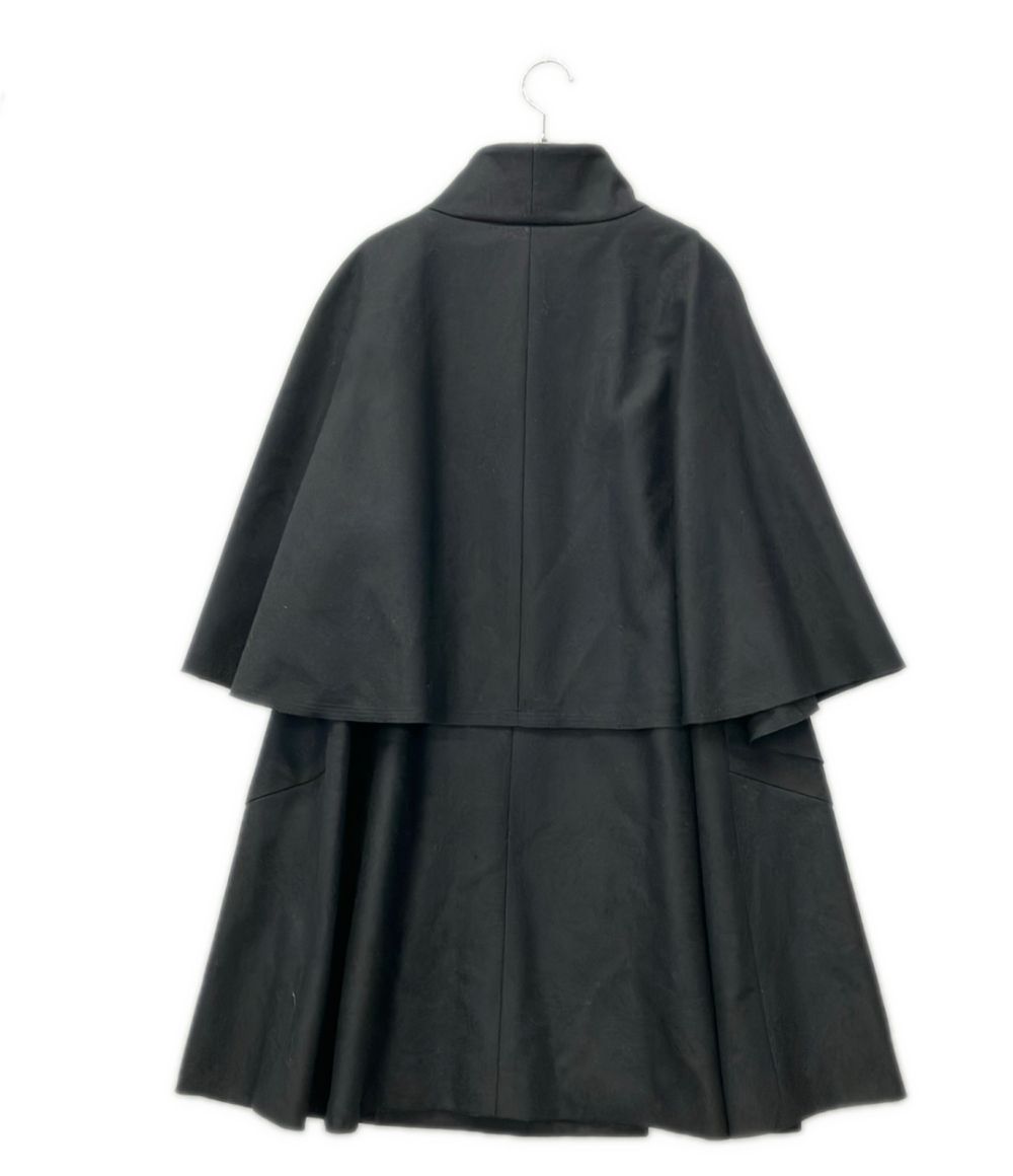 Chanel Wool Cashmere Cape Coat 38 — view 2