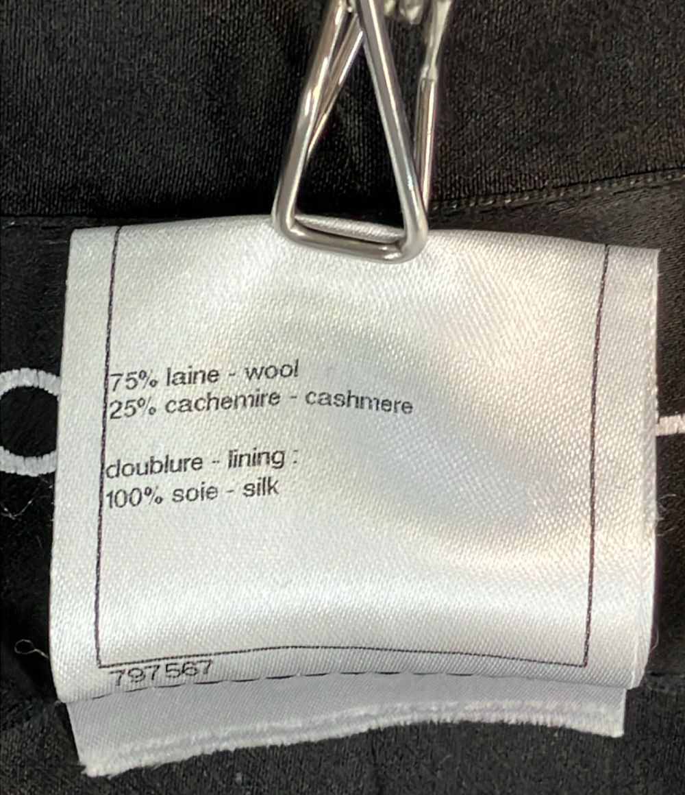 Chanel Wool Cashmere Cape Coat 38 — view 4