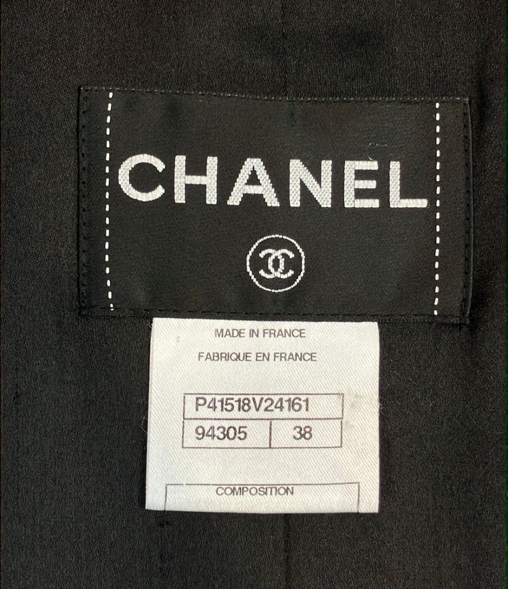 Chanel Wool Cashmere Cape Coat 38 — view 3
