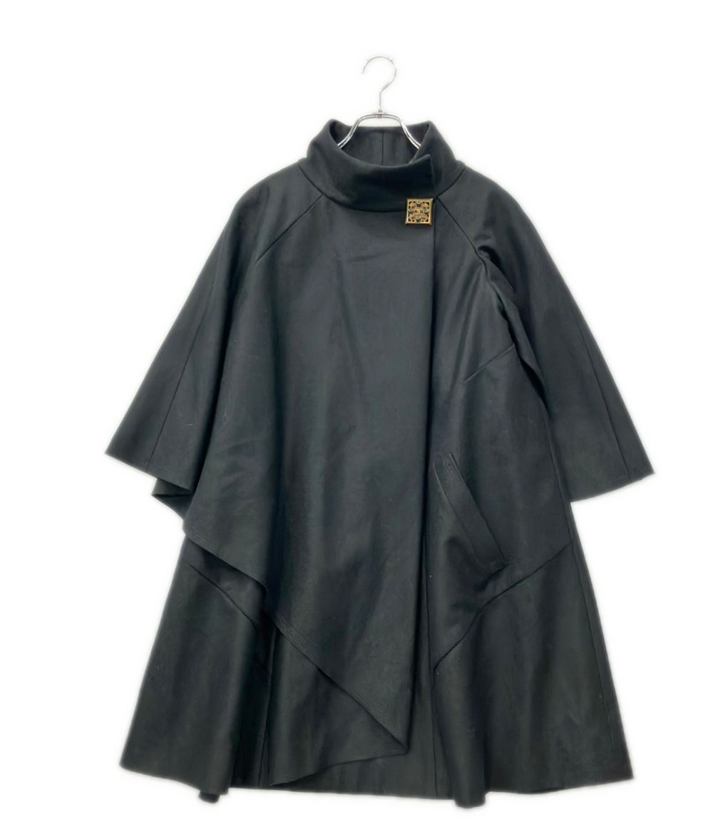 Chanel Wool Cashmere Cape Coat 38